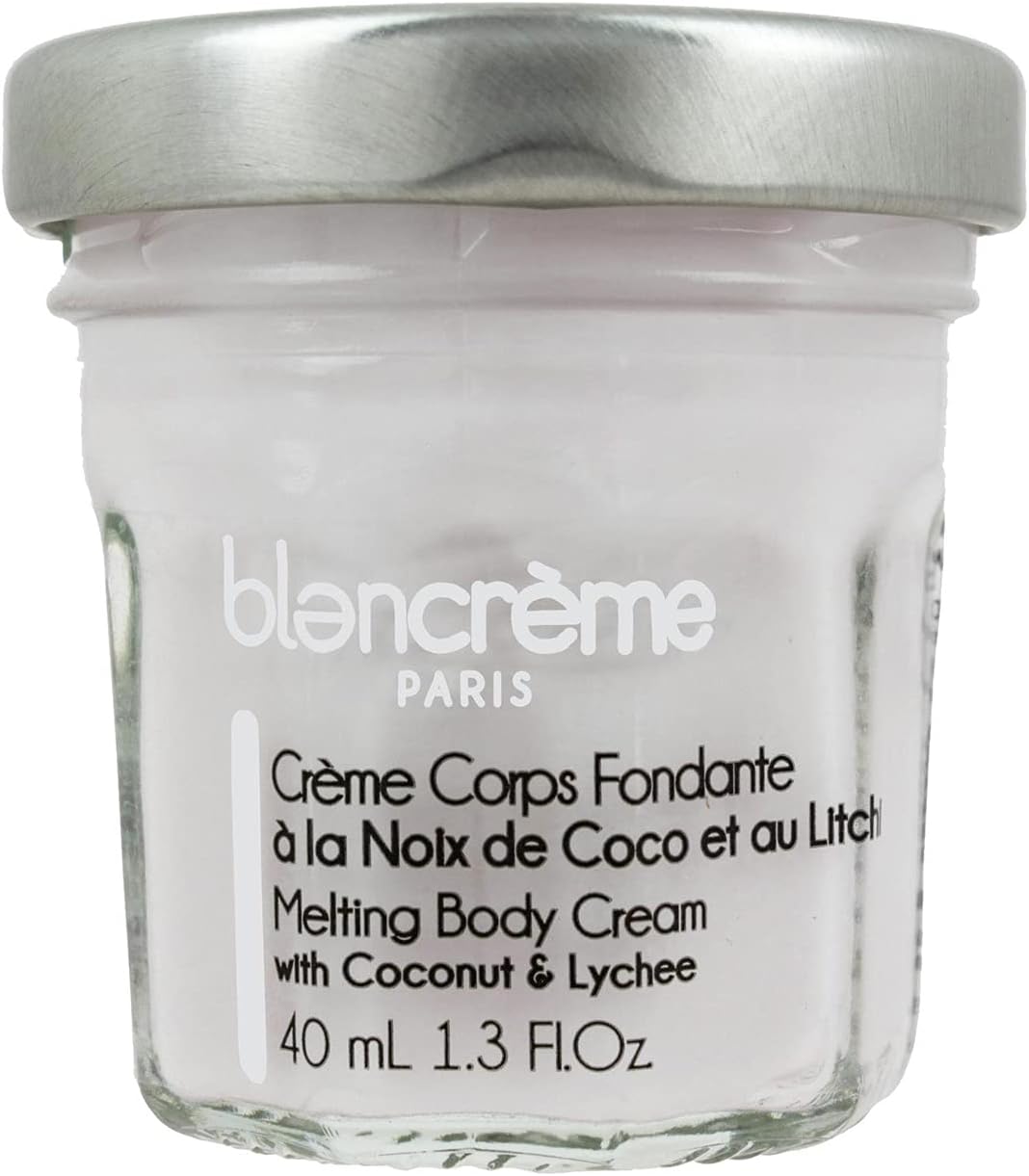 Crème corps fondante à la noix de Coco et Litchi BLANCREME 40 ml