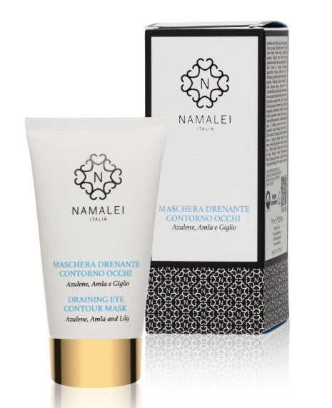 Maschera Drenante Contorno Occhi Azulene, Amla e Giglio