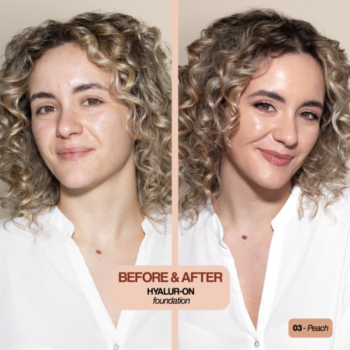 Hyalur-on Fondotinta - Skin Proof- 03 Peach