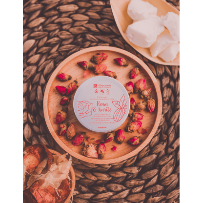 Crema mani rosa e karité
