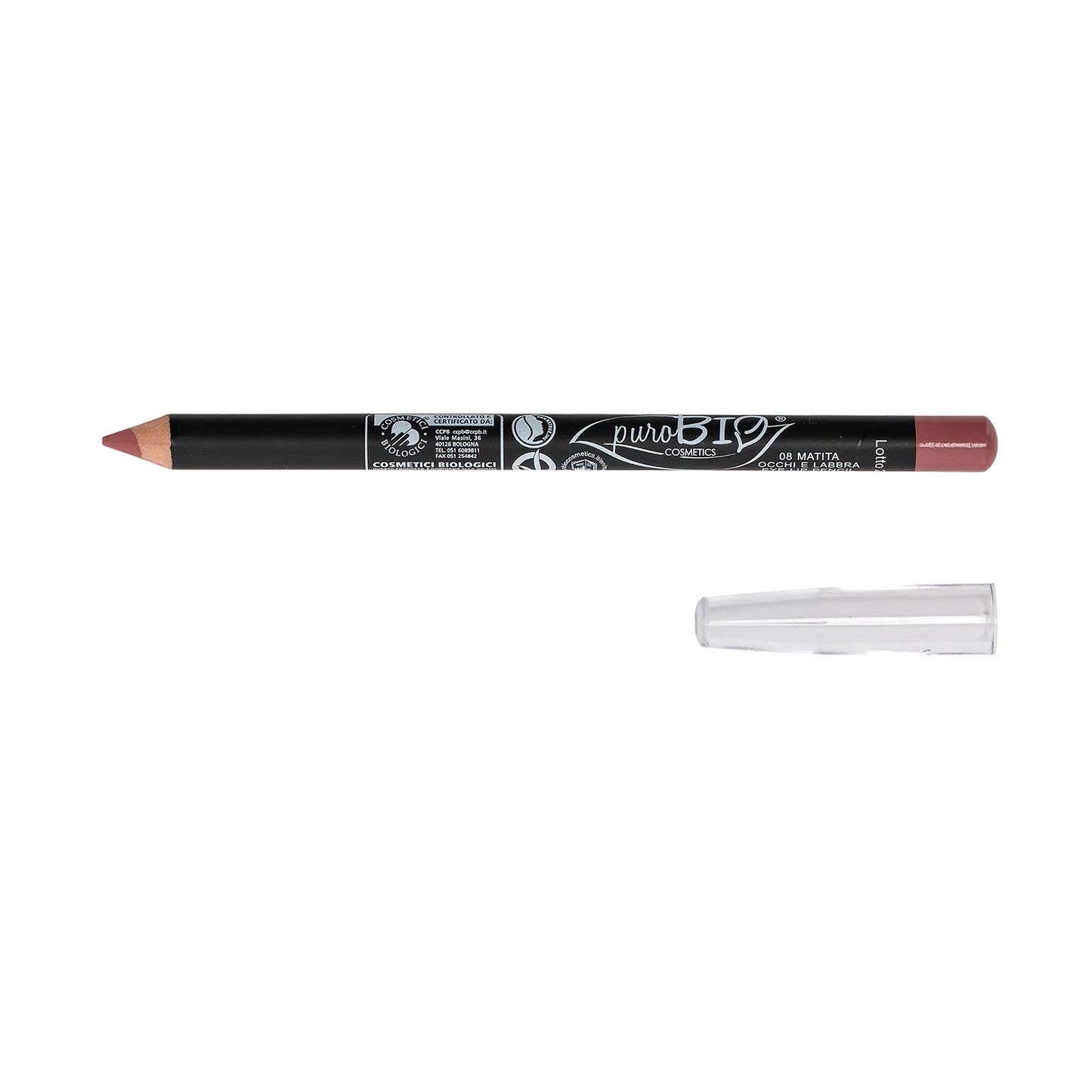 Matita Labbra 08 rosa malva PuroBio