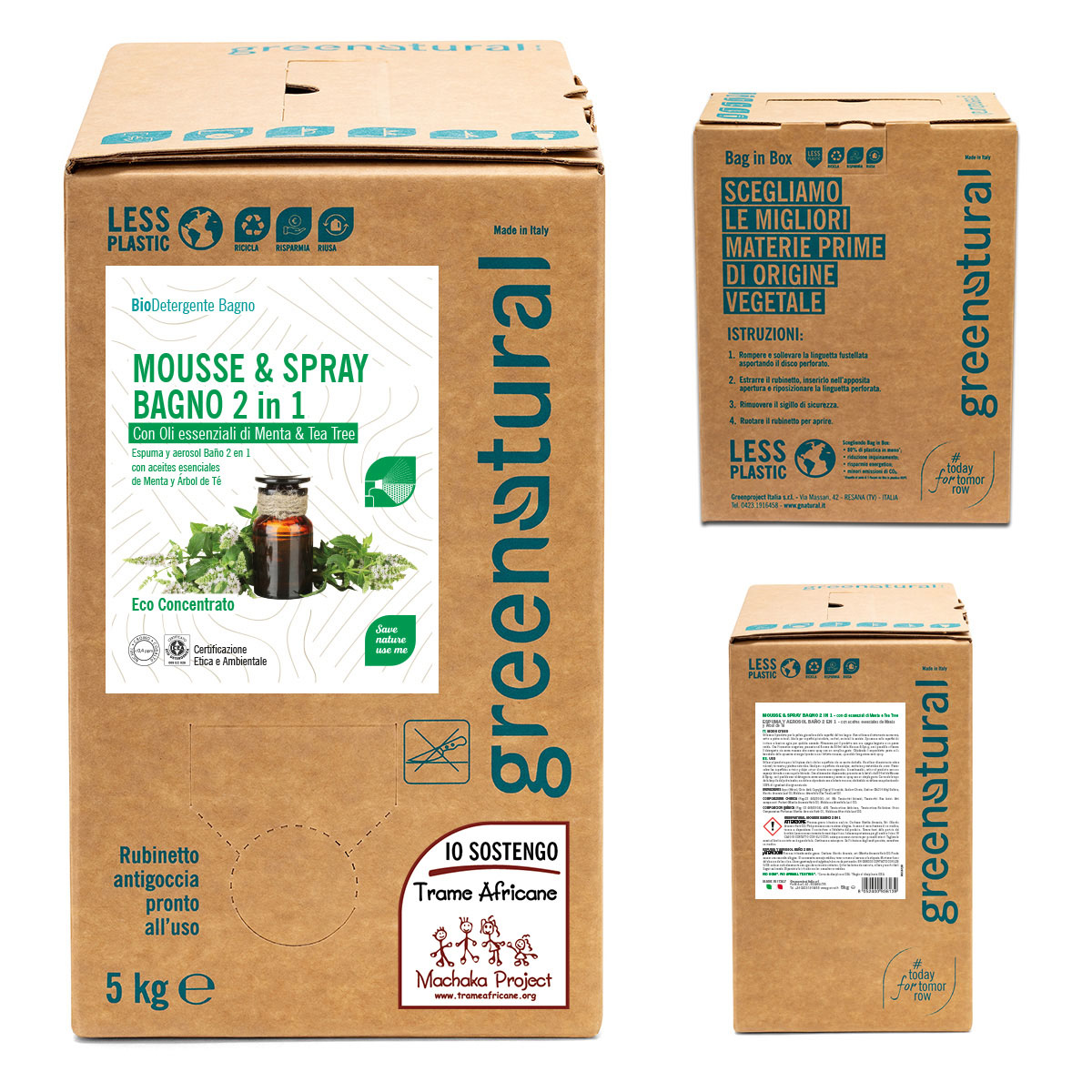 Ricarica Mousse Bagno 2in1 1000 ml