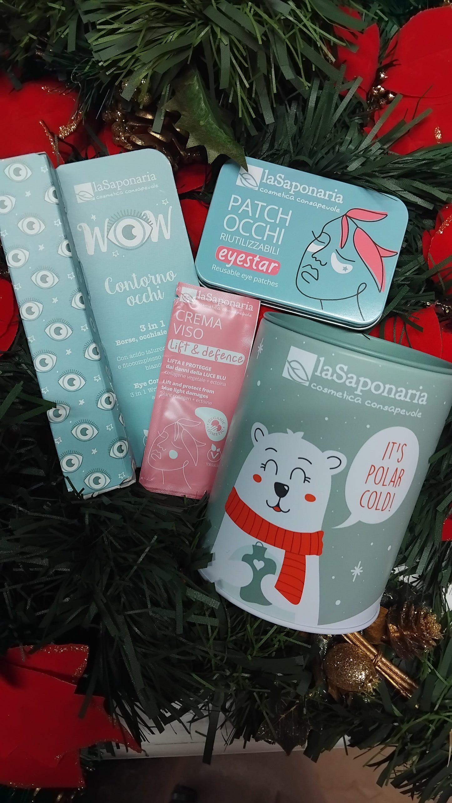 Salvadanaio Orso Polare - Kit viso