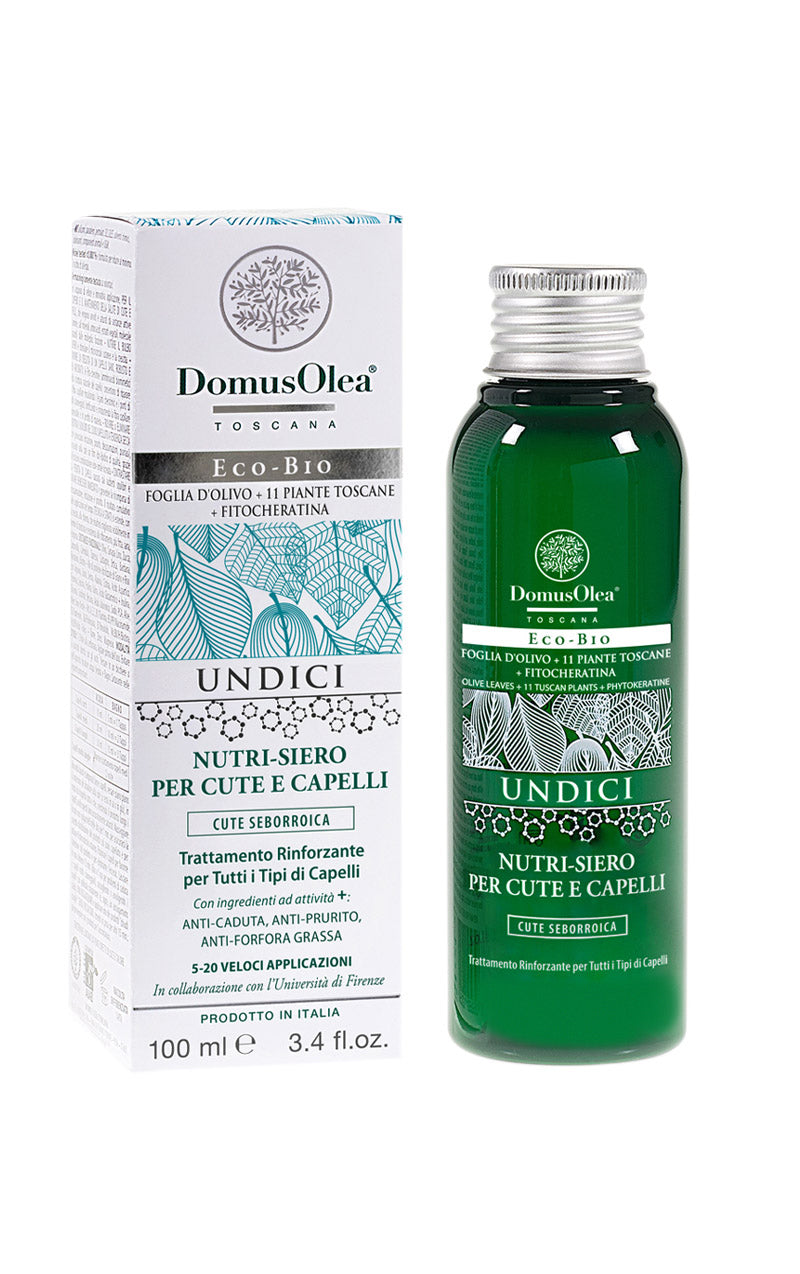 NUTRI SIERO PER CUTE E CAPELLI – CUTE SEBORROICA – UNDICI