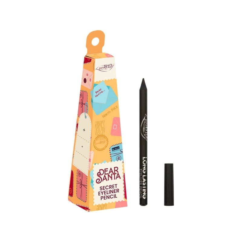 Dear Santa Secret Eyeliner Pencil, 01L Black – puroBio