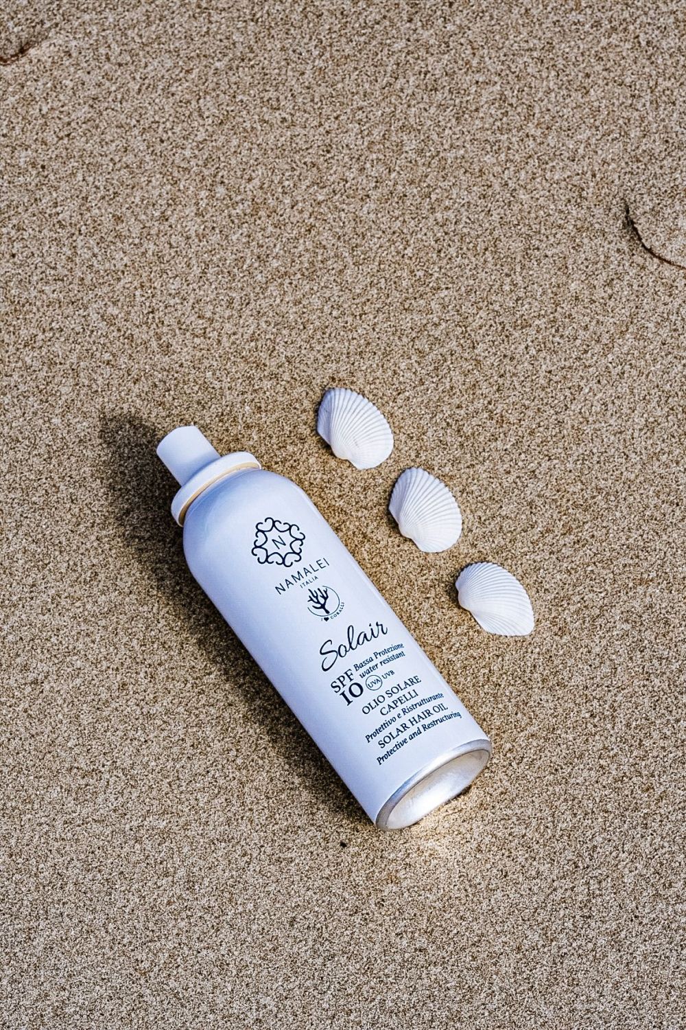 Olio Solare Capelli Protettivo e Ristrutturante SPF 10