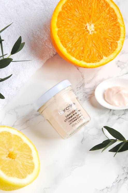 Blancrème Sorbetto esfoliante all'arancia e limone