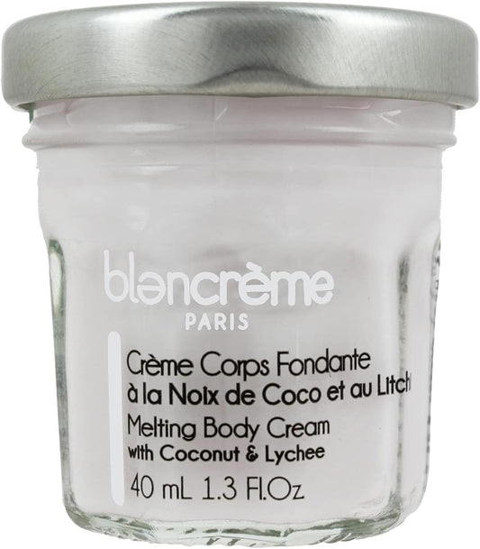 Crème corps fondante à la noix de Coco et Litchi BLANCREME 40 ml