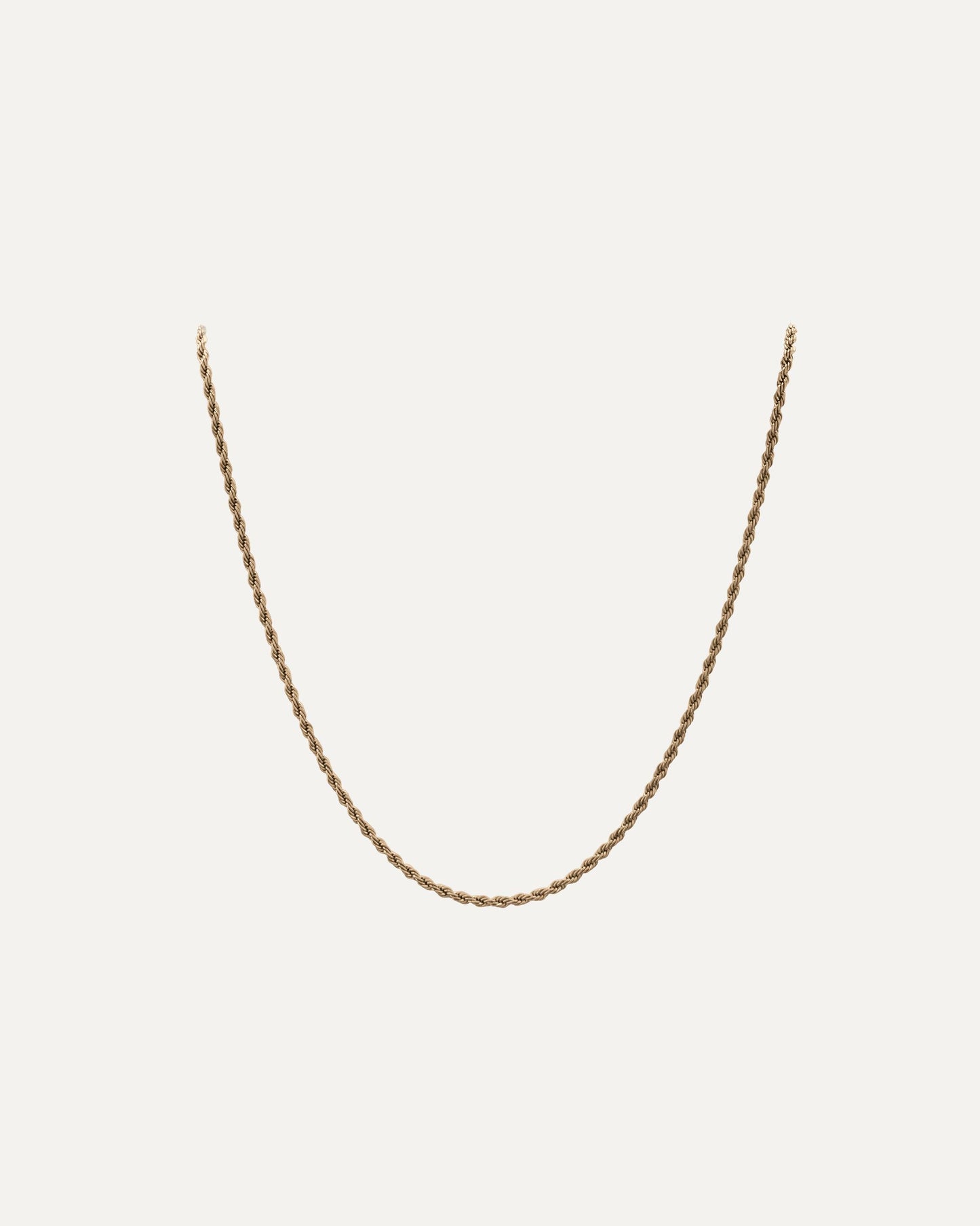 Collana Tiziana Oro Collana con maglia a corda