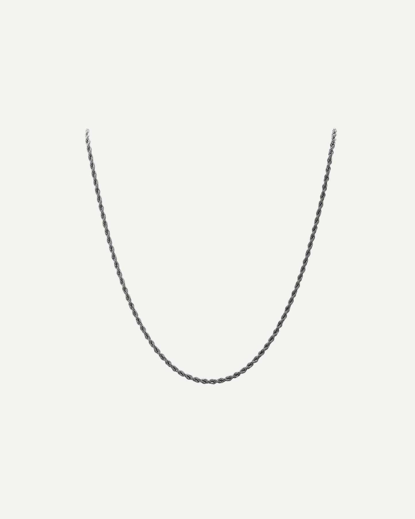 Collana Tiziana Argento Collana con maglia a corda