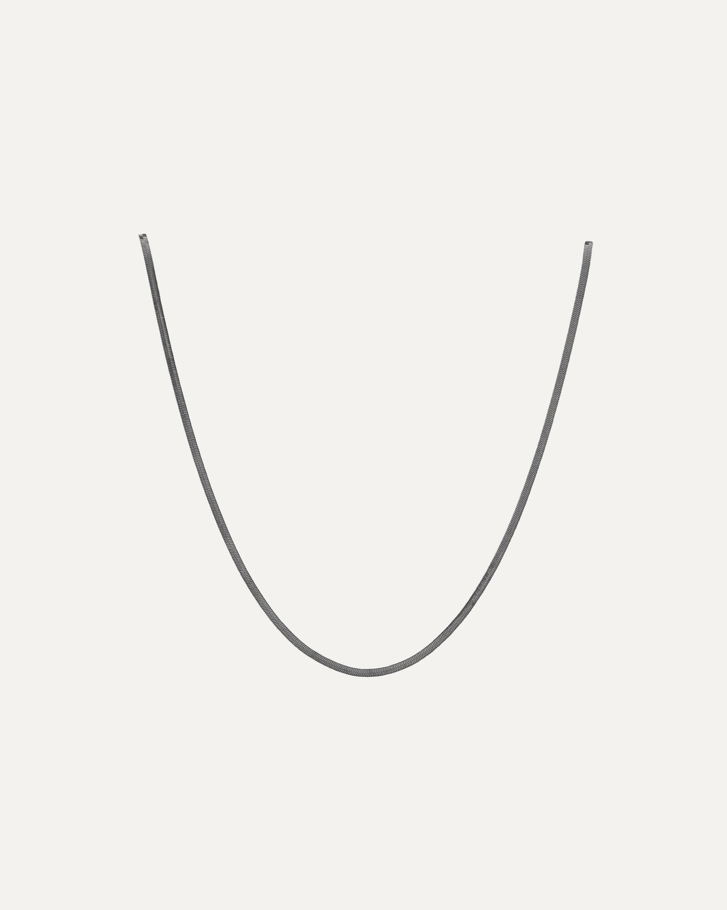 Collana Lea Argento Collana con maglia piatta.
