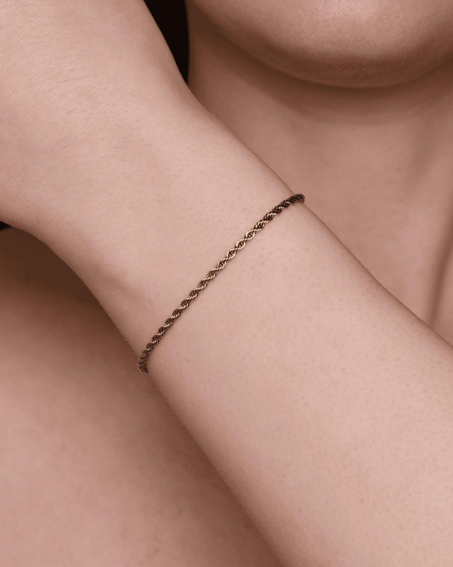 Bracciale Tiziana Oro Bracciale con maglia a corda