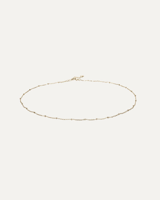 Bracciale Rosaria Oro Bracciale con filo e sfere stile rosario