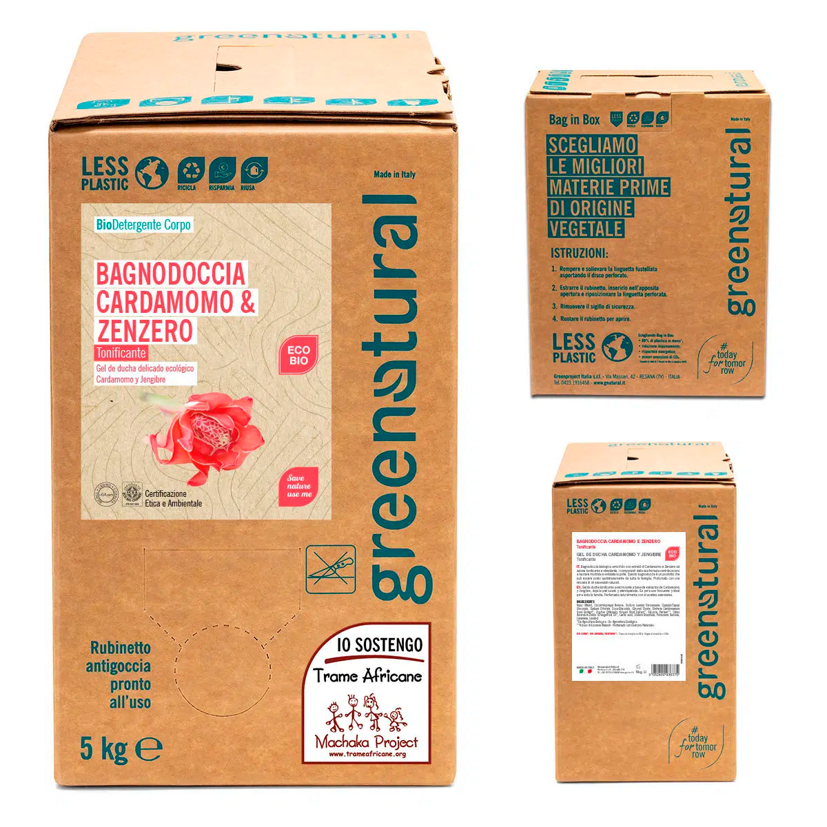 Bagnodoccia Tonificante Cardamomo & Zenzero