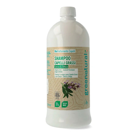 Shampoo Capelli Grassi e con Forfora Salvia & Ortica
