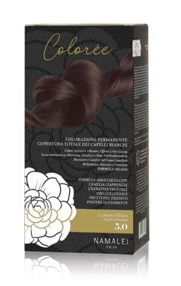 Castano chiaro 5.0 Colorazione Permanente Capelli