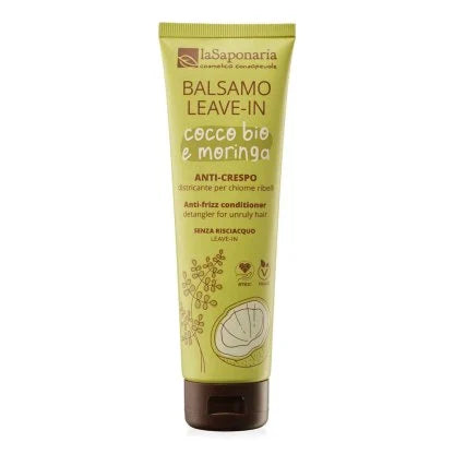 Balsamo capelli leave-in anti-crespo Balsamo leave-in districante e anti-crespo per chiome ribelli