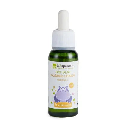 Bio olio mamma e bimbo Olio ad azione antiossidante ed emolliente a base di Vitamina E