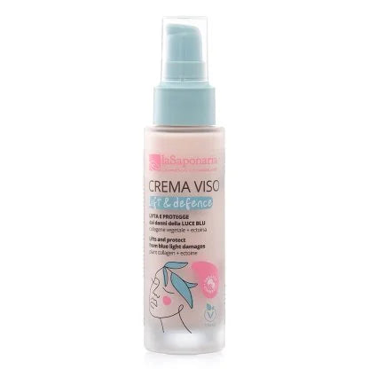 Crema viso antiage Lift & Defence Crema viso antiage. Lifta e protegge dai danni della luce blu.