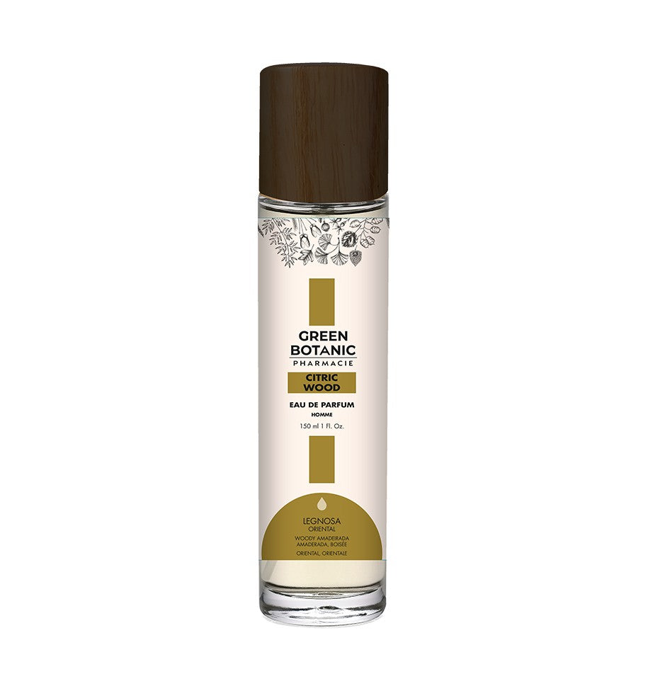 Profumo Uomo Citric Wood 150ml - Green Botanic