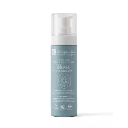 Idro-gel viso illuminante shine Illuminante naturale per splendere sempre. Gel ultraleggero per tutte le pelli