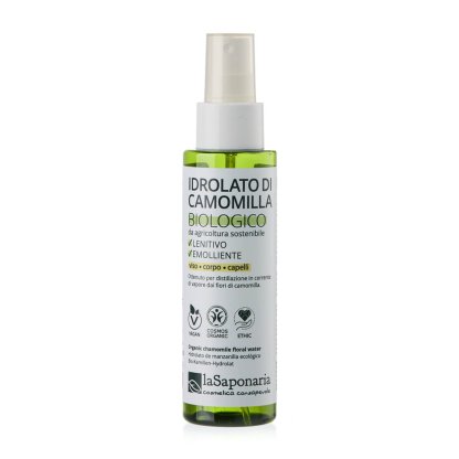 Idrolato di camomilla bio Acqua floreale lenitiva, sfiammante, adatta a pelli sensibili