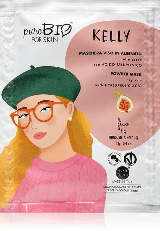 "KELLY" MASCHERA VISO PEEL-OFF - FICO - PELLE SECCA