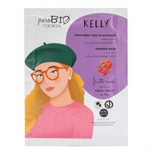 "KELLY" MASCHERA VISO PEEL-OFF - FRUTTI ROSSI - PELLE SECCA