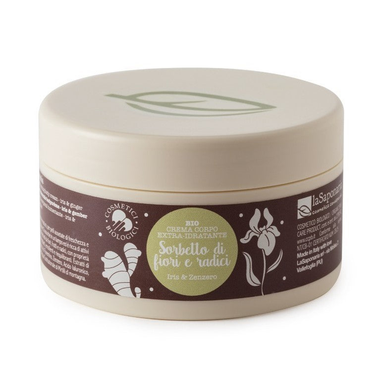 LA SAPONARIA Crema Corpo Extra Idratante - Sorbetto di Fiori e Radici