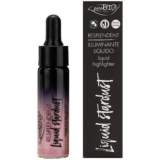 Illuminante Liquido Stardust n.03 Rosa - Purobio Cosmetics