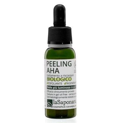 Peeling AHA biologico Attivo Puro - Trattamento biologico a risciacquo esfoliante e rigenerante
