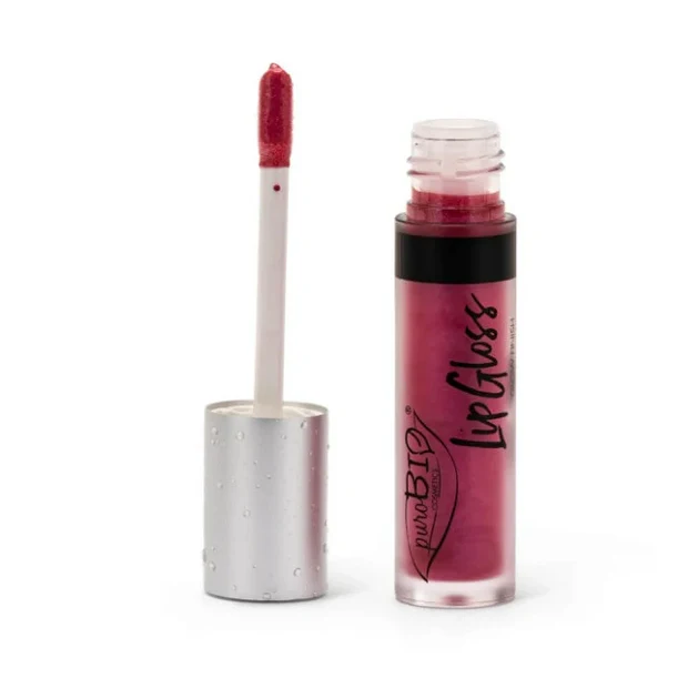 Prana Bloom Lipgloss- Rose Glitz 02 - Purobio