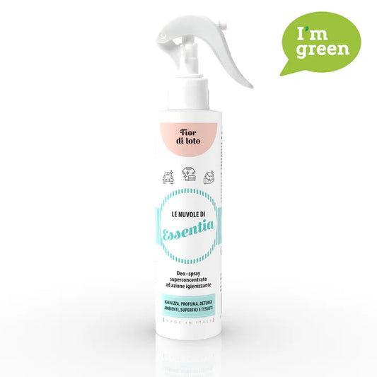 Spray Igienizzante Profumato Le Nuvole di Essentia - Fior di Loto 250 ML