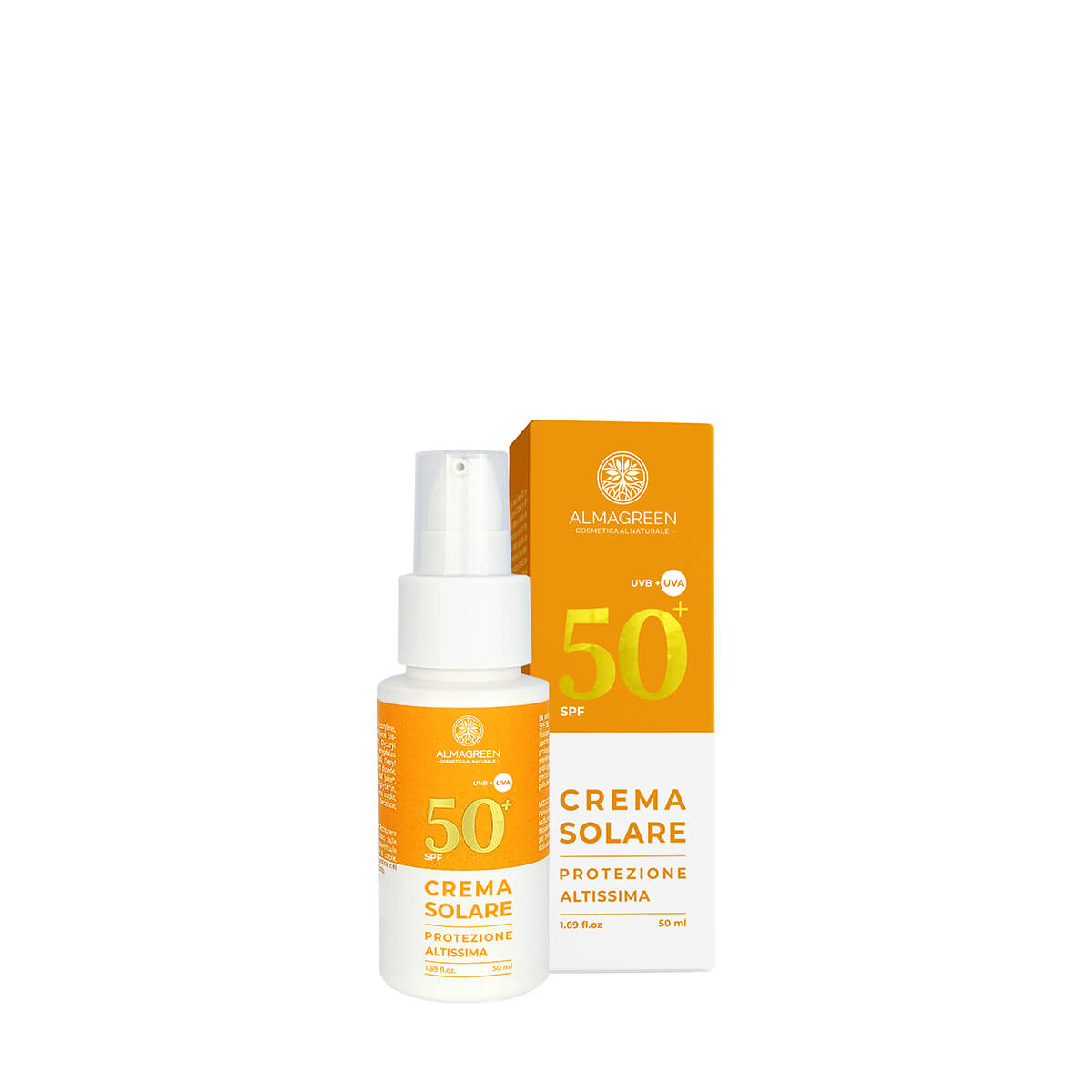 Crema solare protettiva altissima SPF 50+ viso