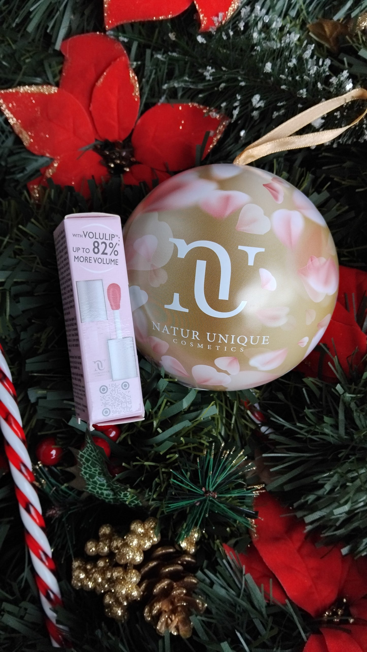 Box 2 Sfera di natale natur unique color