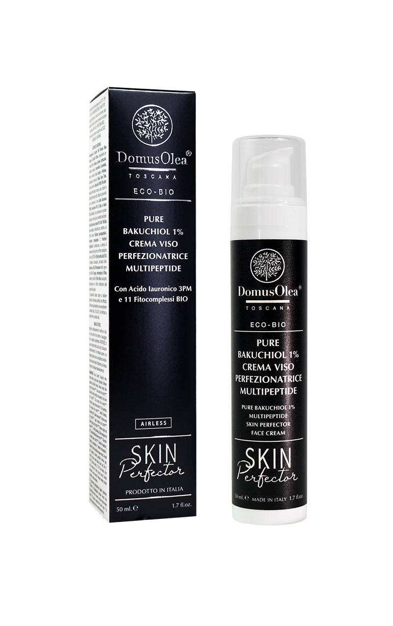 Pure Bakuchiol 1% Crema Viso Perfezionatrice Multipeptide