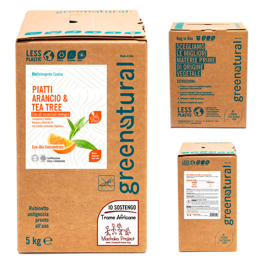 Ricarica Piatti Arancio & Tea Tree 1000 ml