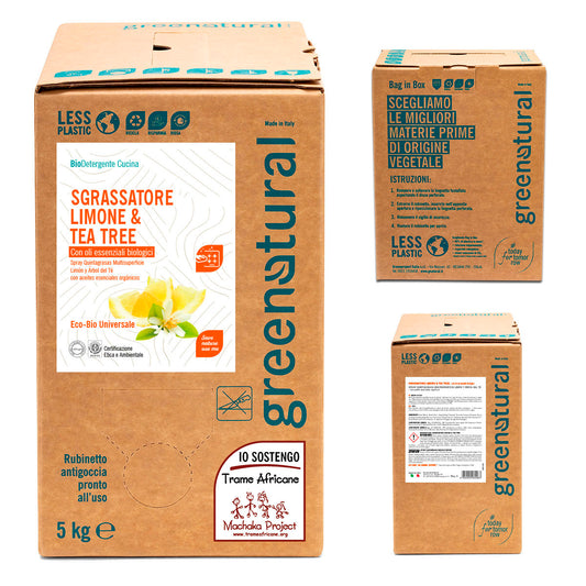 Ricarica Sgrassatore Universale limone e tea tree 1000 ml