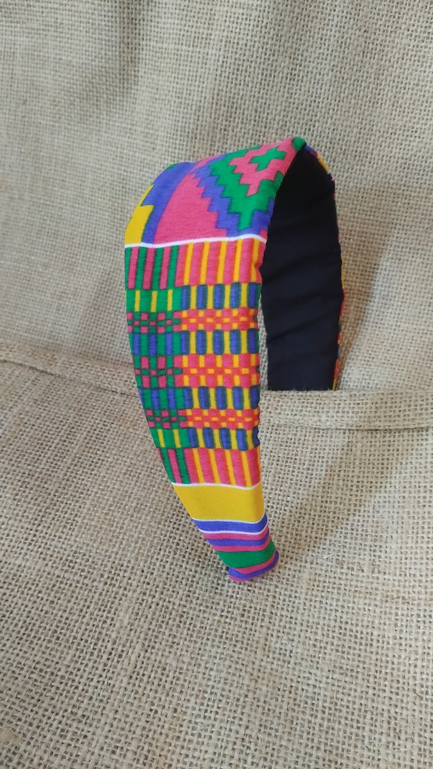 Cerchietto Alkemilla fantasia Africana