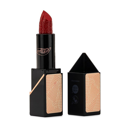 STARLIGHT LIPSTICK CREAMY-MATTE 01 "JOYFUL RED"