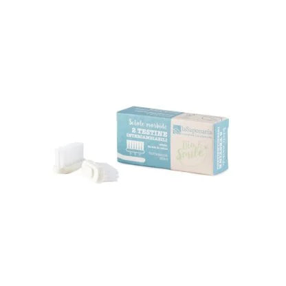 Testine Intercambiabili setole morbide 2 testine intercambiabili setole MORBIDE per il tuo spazzolino La Saponaria