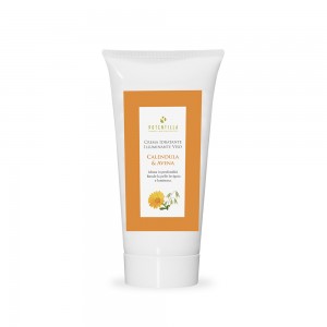 Crema Viso Idratante Illuminante con Estratti di Calendula ed Avena